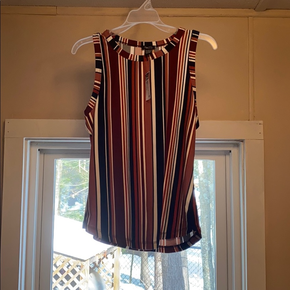 Stripped tank top